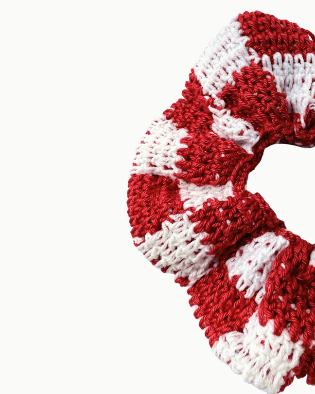 Резинка Шахматна — Червона — view 2