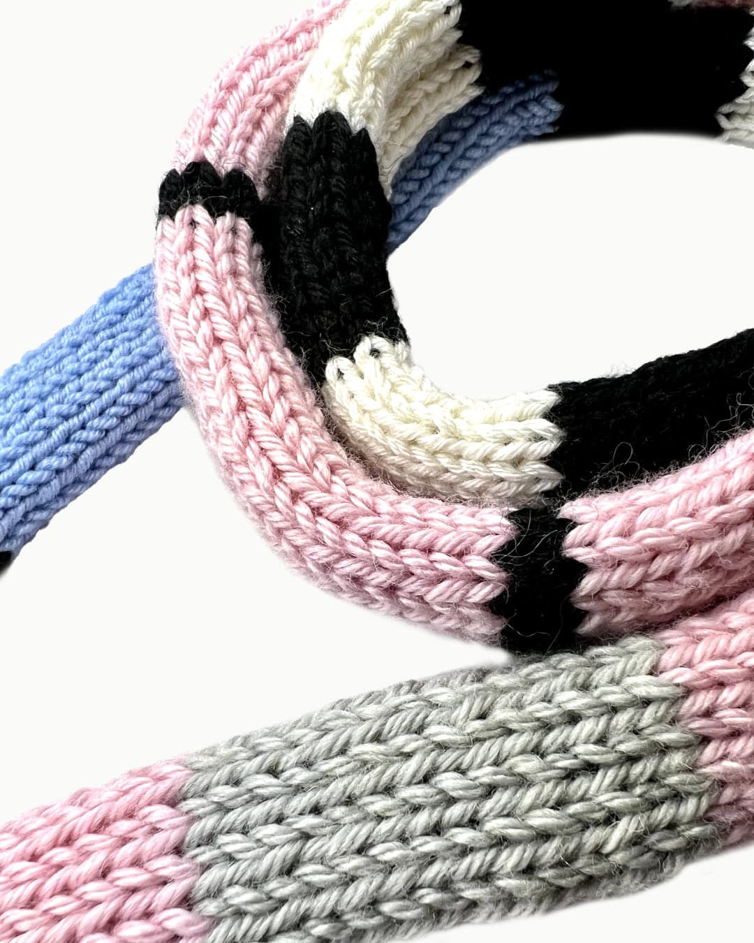 Шарф Смугастий — Кольоровий — view 2