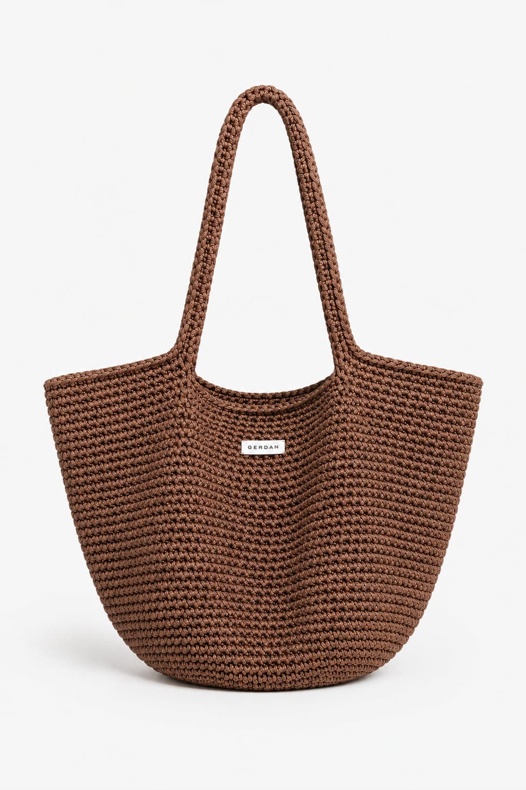 Сумка в'язана велика Tote — Кокос — view 2