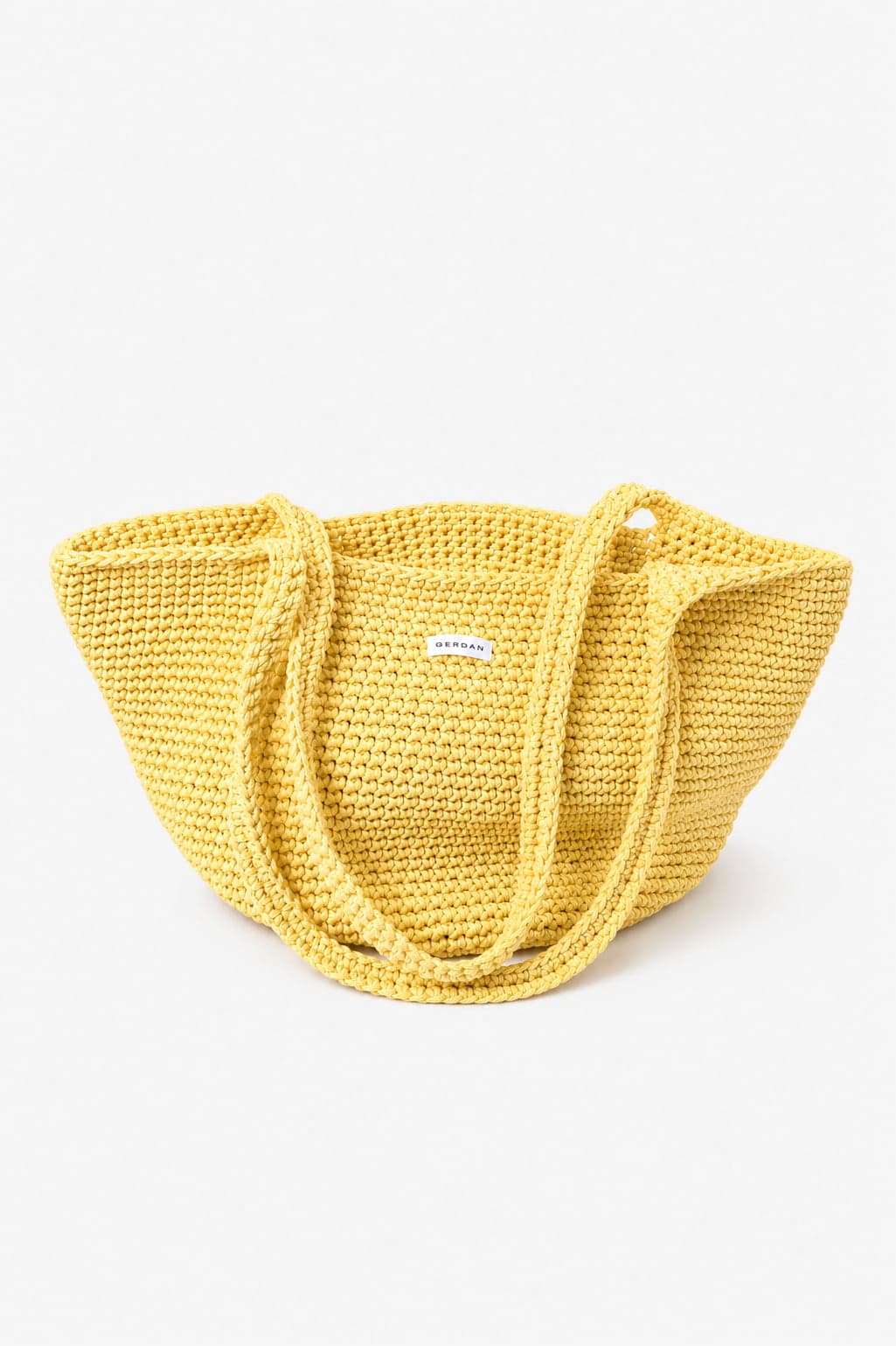 Сумка в'язана велика Tote — Диня — view 2